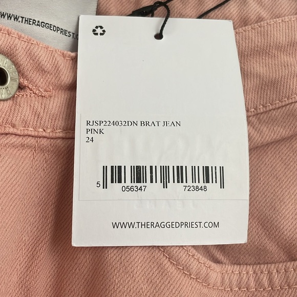 Brand new Ragged Priest low waist wide leg cargo Jean bought from princess polly - Picture 4 of 4